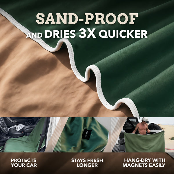 Magnetic Quick-Dry Towel